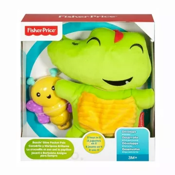 COCODRILO Y MARIPOSA BRILLANTE FISHER PRICE