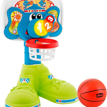 CHICCO BASKET LEAGUE INI ARO DE BALONCESTO ELECTRONICO DE INTERIOR PARA NIÑOS