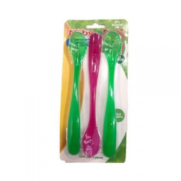SET DE 3 CUCHARAS MANGO LARGO