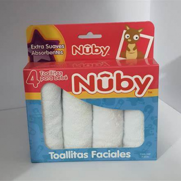 JUEGUITO DE TOALLITAS FACIALES NUBY
