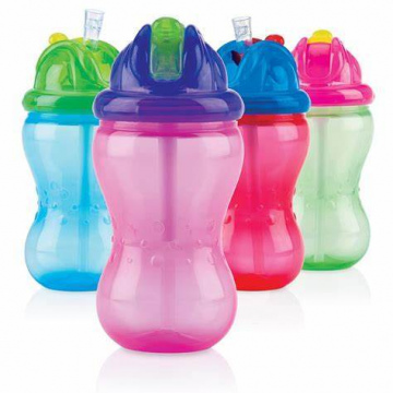 VASO LUV N' CARE 12 OZ MEGA SORBO NUBY